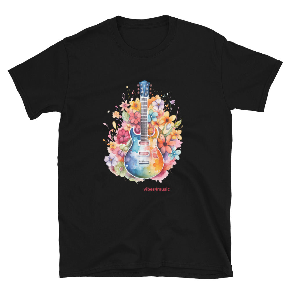 Rocking Guitar | Music Graphic Tee | Vibes4Music