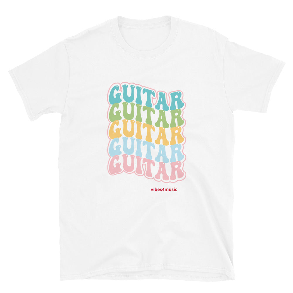 7 Color Guitar T-Shirt | Vibes4Music Special