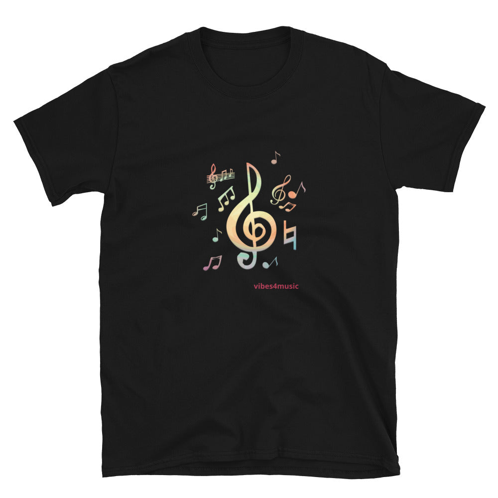 Multicolored Music Note