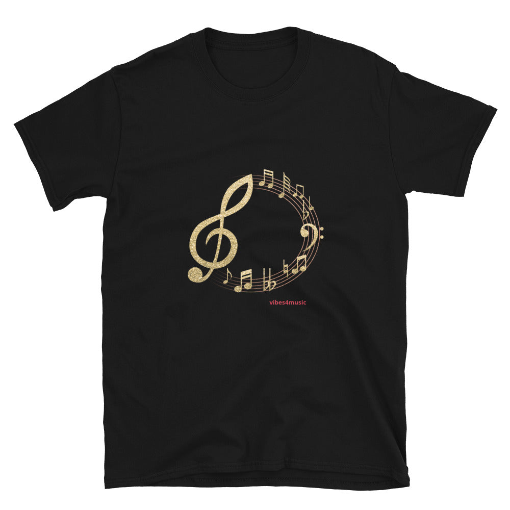 Gold Music Note