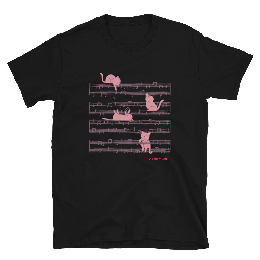 Kitten Music Note Pink