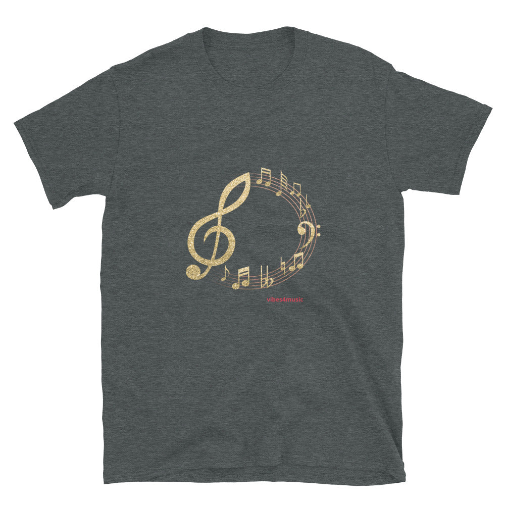 Gold Music Note