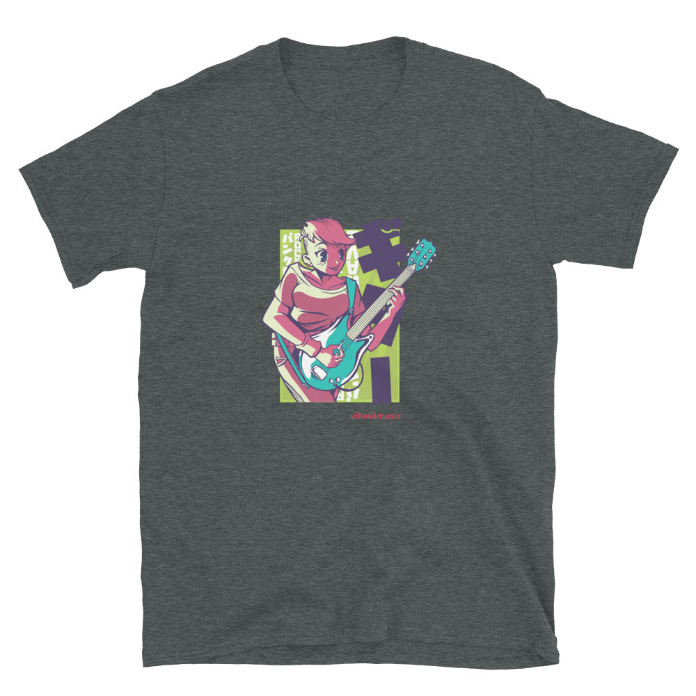 Music Theme Shirts | Anima Guitar Girl | Vibes4Music