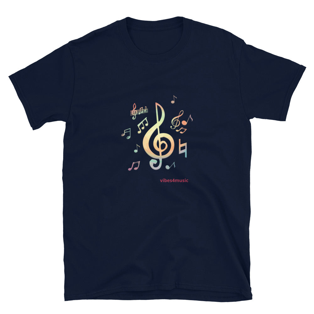 Multicolored Music Note