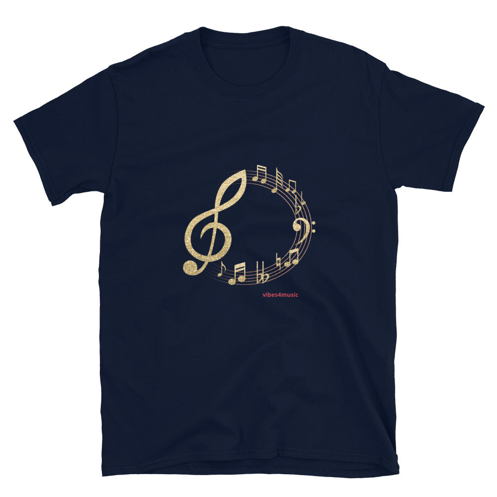Gold Music Note