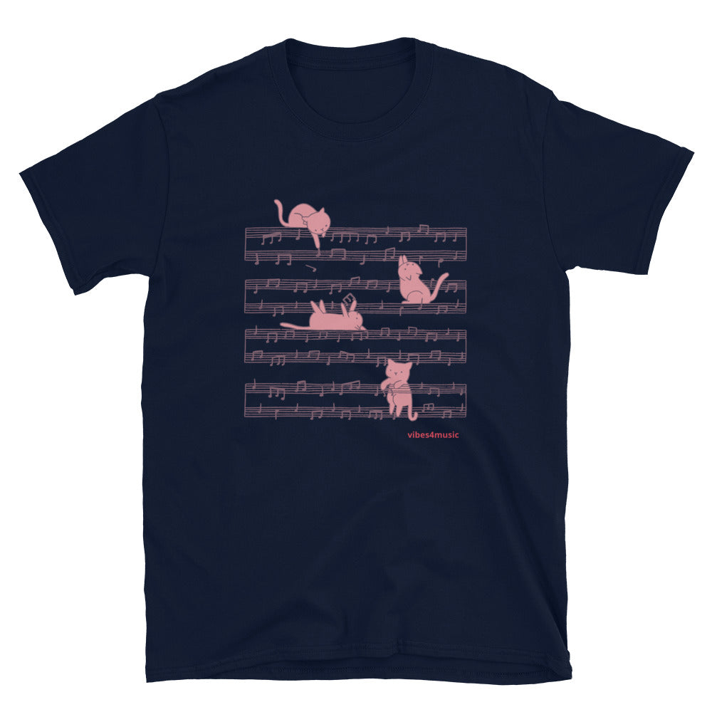 Kitten Music Note Pink