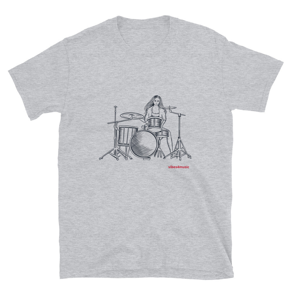 Sketch Drummer Girl