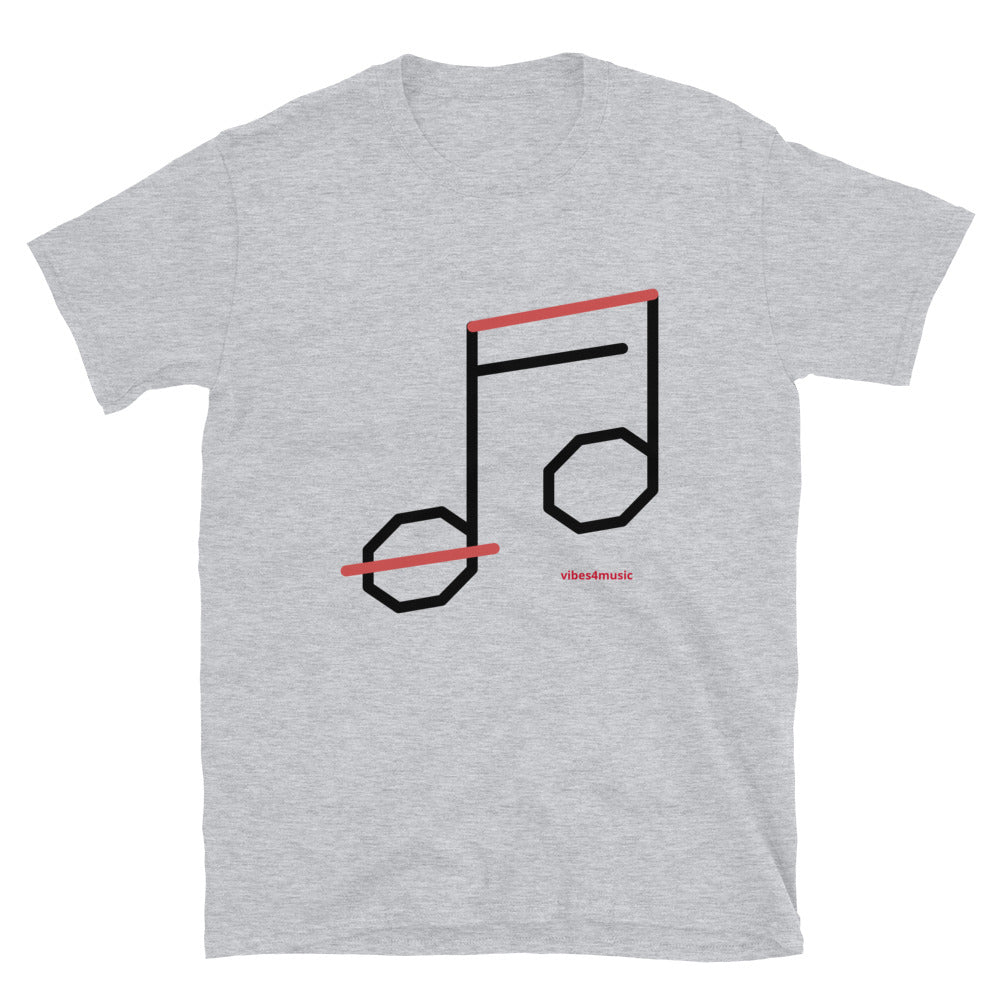 Red Single Bar Note
