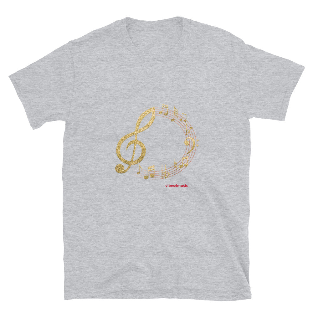Gold Music Note