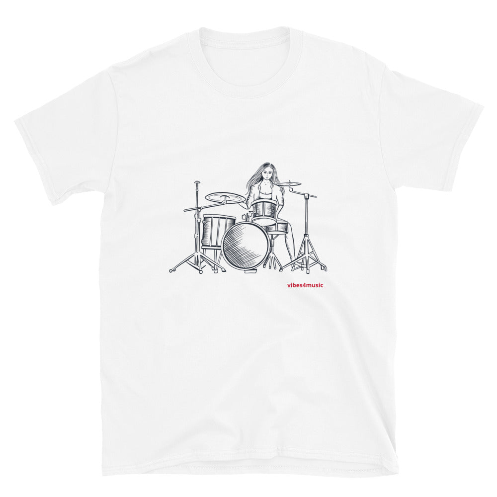 Sketch Drummer Girl