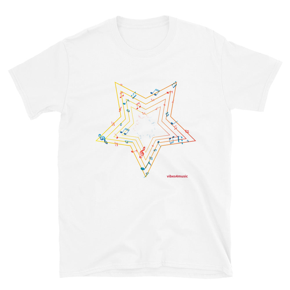 Line Star Music Note