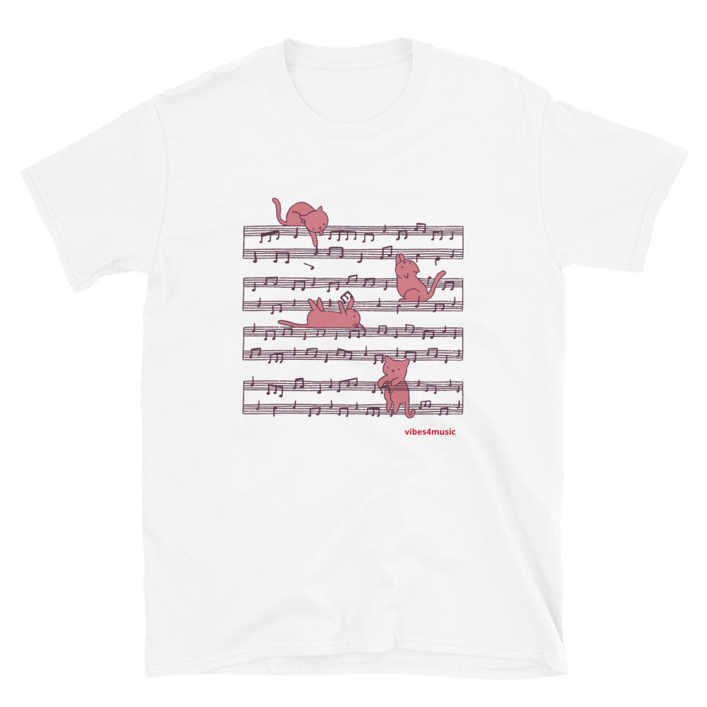 Kitten Music Note Pink