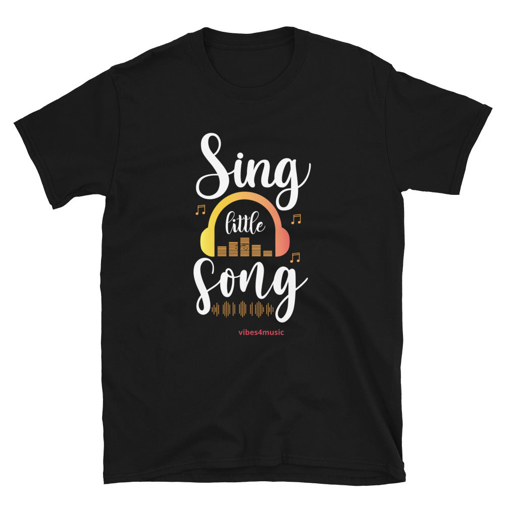 sing a little song black music t-shirt