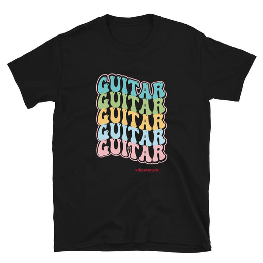 7 Color Guitar T-Shirt | Vibes4Music Special