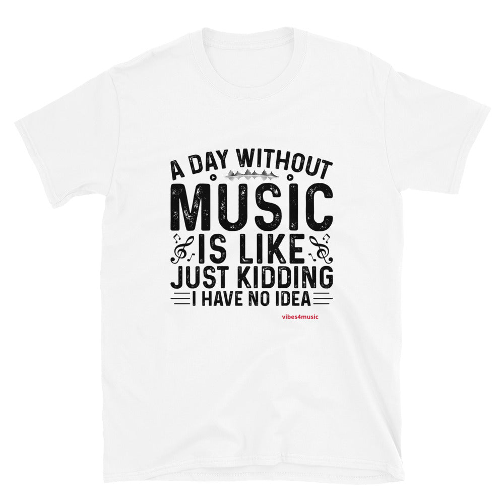 A Day With Out Music | Music Clothing of Vibes4Music