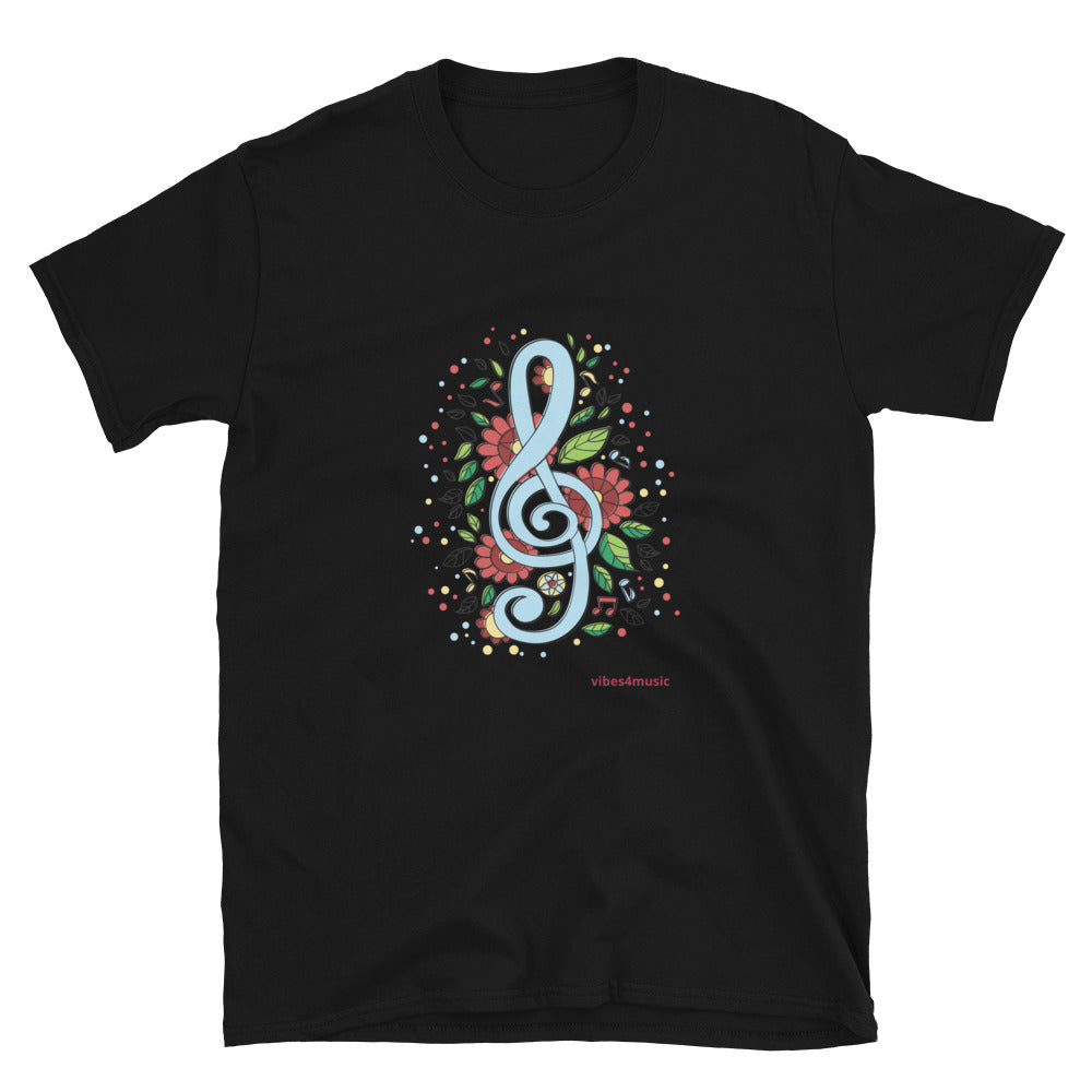 Flower Music Note