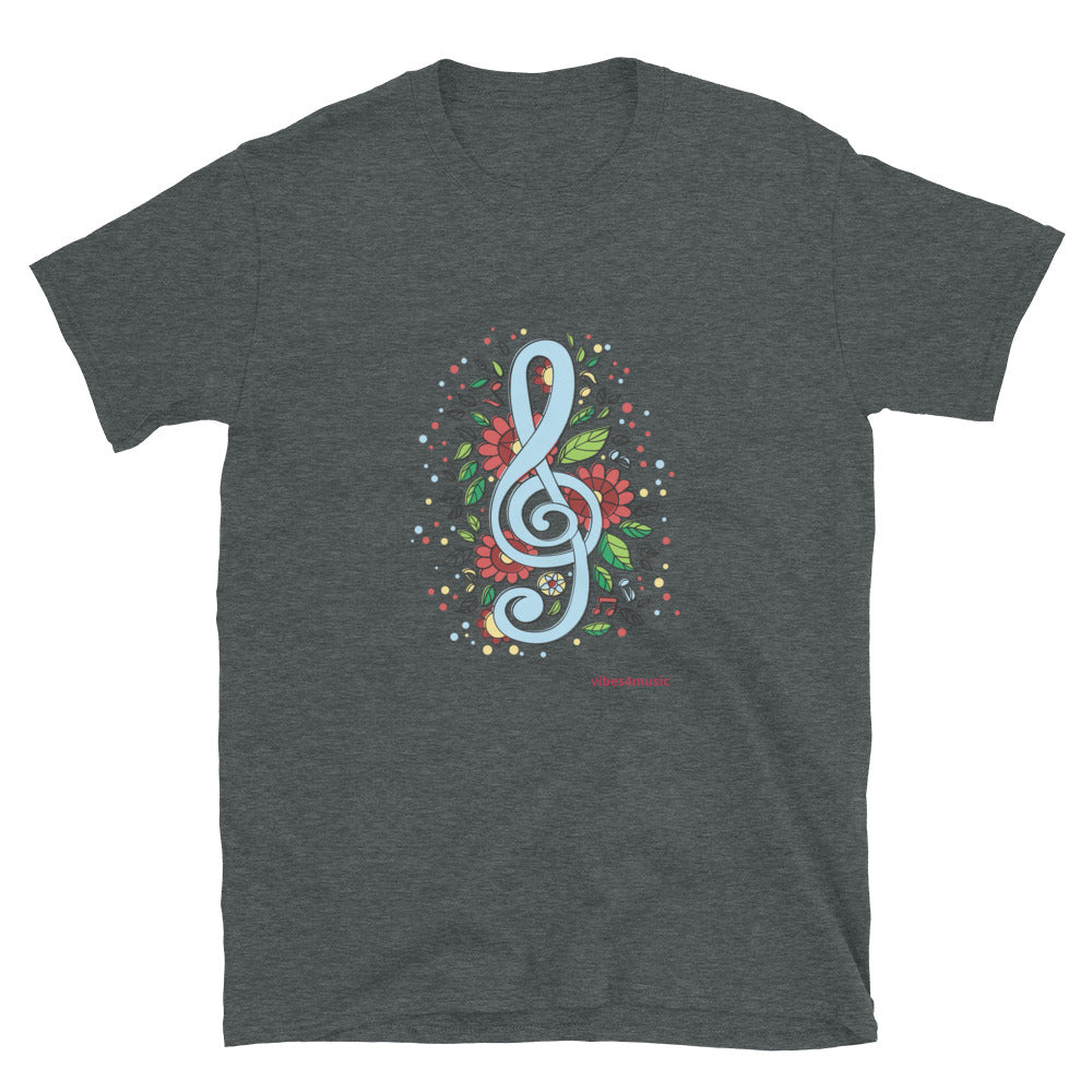 Flower Music Note
