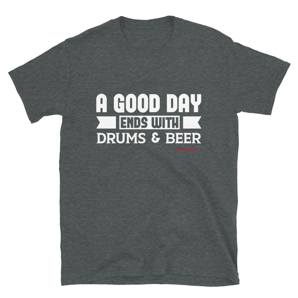 Drums And Beer | Music Theme T-Shirts | Vibes4Music