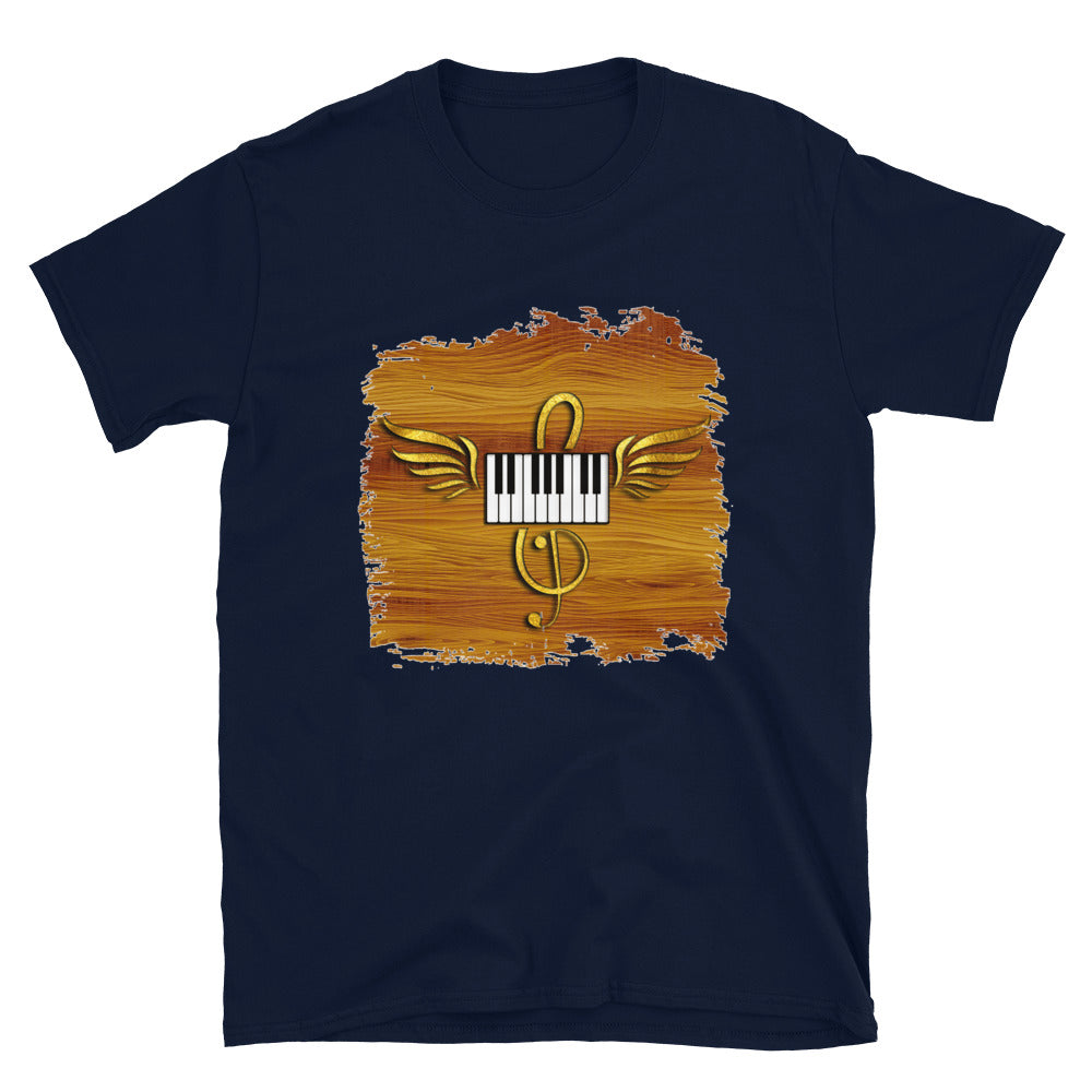 Gold Piano Treble Clef