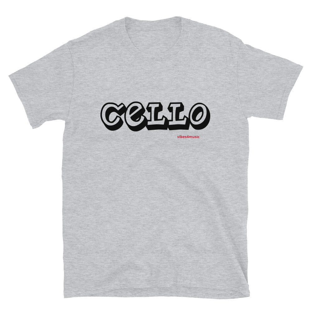 Unisex T-Shirt | Cello | Vibes4Music