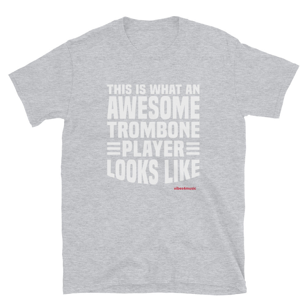 Awesome Trombone Player | Music Themed T-shirt | Vibes4Music