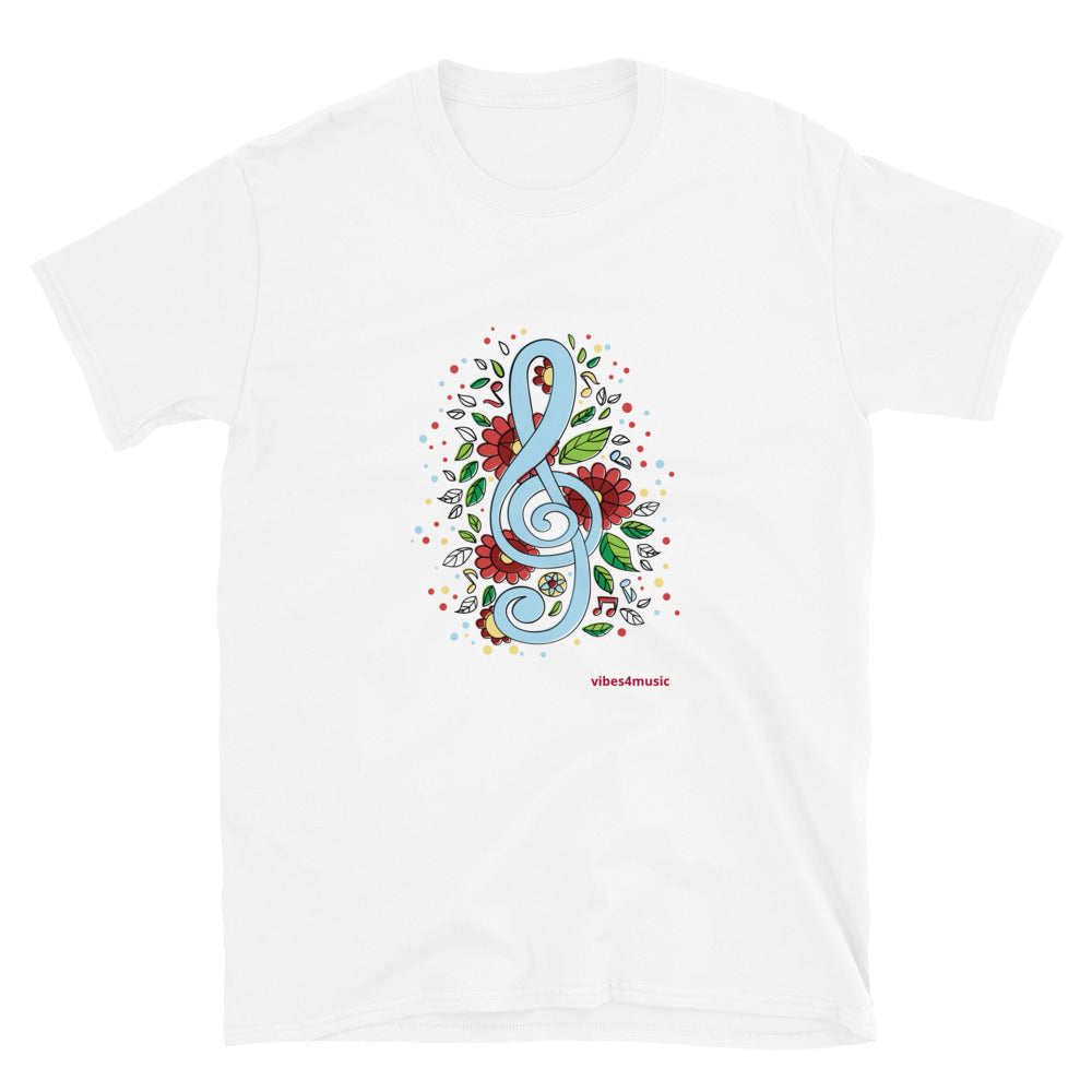 Flower Music Note