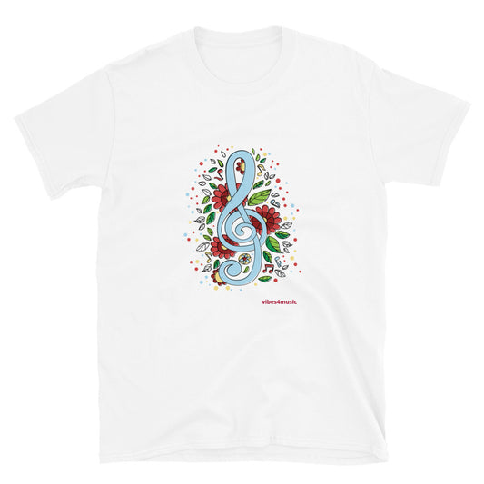 Flower Music Note